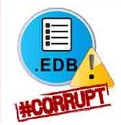 Reasons of EDB file corruption