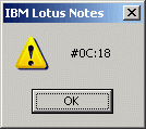 Issues With Lotus Notes