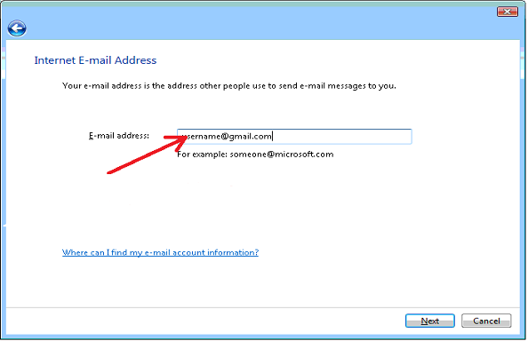 configure windows mail