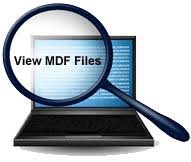 view mdf file without sql server