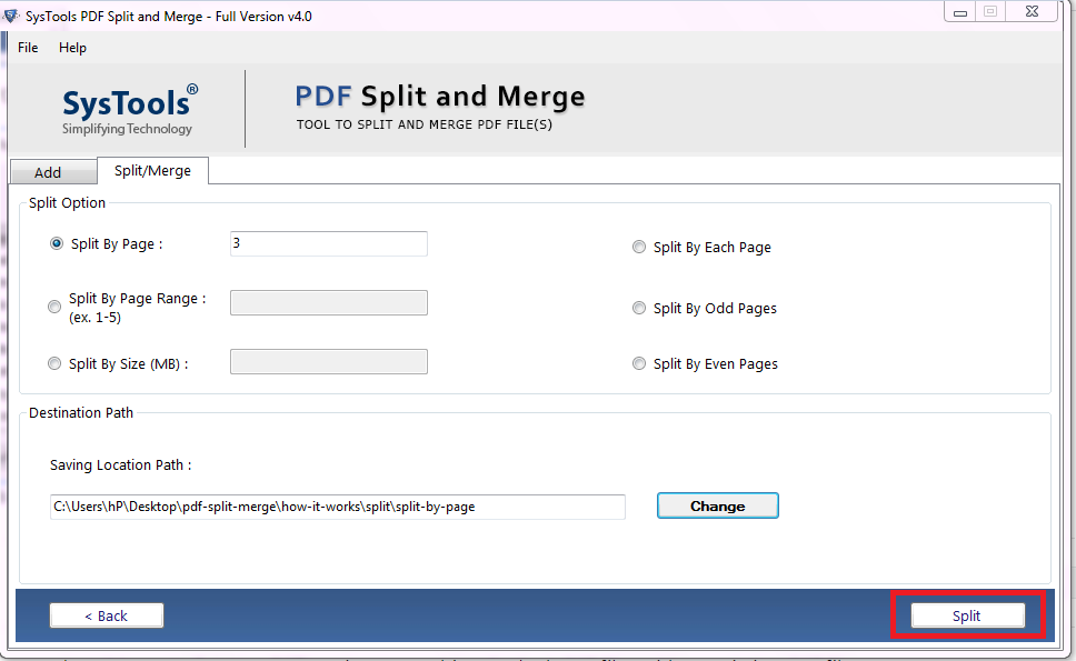 PDF splitter free download