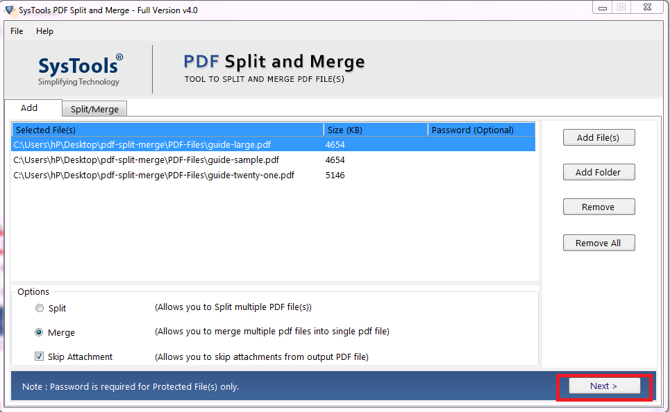 Merge PDF Files in Windows 10