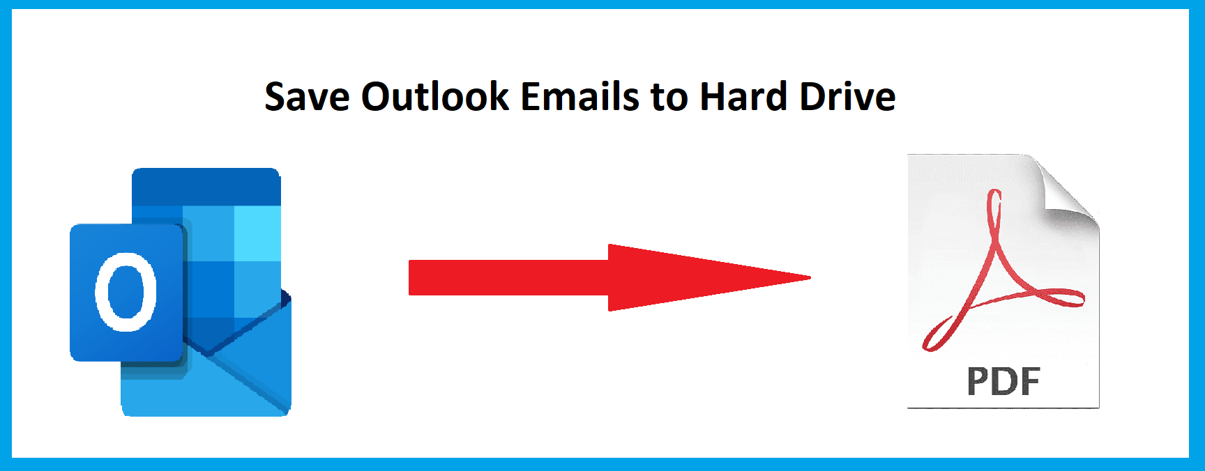 Save Outlook Emails to Hard Drive