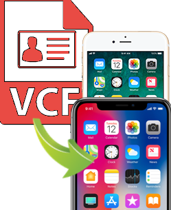 Import VCF Contacts to iPhone