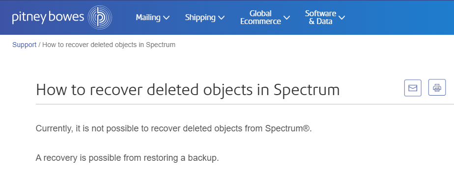 Can you recover deleted DVR recordings on spectrum?