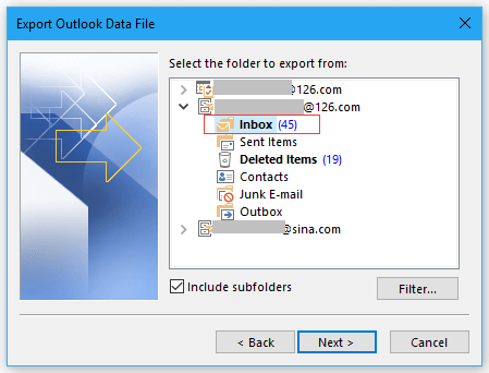export office 365 archive mailbox to PST