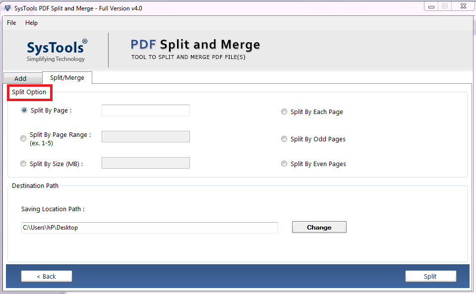 Break PDF File Into Smaller Files