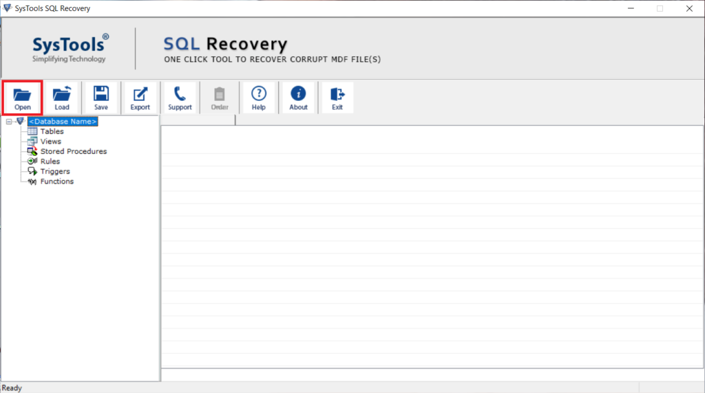 Restore Table Data From Database SQL Server