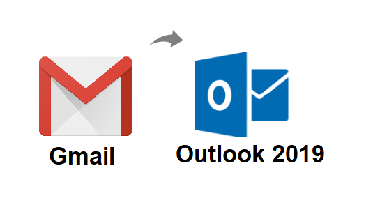 export Gmail emails to PST